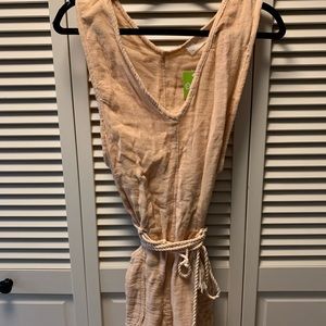 NEW PLANET BLUE romper